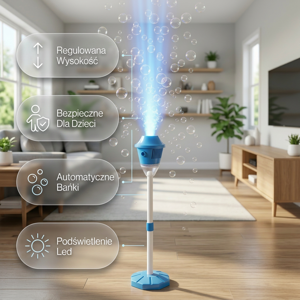 BańkoBum™ – Magiczna Maszyna do Baniek dla Dzieci